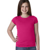 Next Level Girl's Raspberry Princess Tee