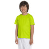 New Balance Youth Safety Green Ndurance Athletic T-Shirt