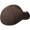 New Era 39THIRTY Brown Structured Stretch Cotton Cap