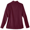 North End Women's Burgundy/Olympic Blue Quest Stretch Quarter-Zip