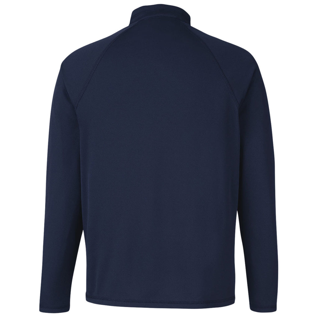 North End Men's Classic Navy Revive Coolcore Quarter Zip