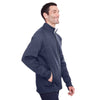 North End Men's Classic Navy Heather/Carbon Flux 2.0 Full-Zip Jacket