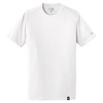 New Era Men's White Heritage Blend Crew Tee