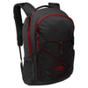 The North Face TNF Dark Grey Heather/Cardinal Red Groundwork Backpack