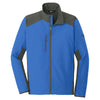 The North Face Men's Monster Blue/Asphalt Grey Tech Stretch Soft Shell Jacket