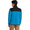 The North Face Men's Hero Blue/ TNF Black Glacier Full-Zip Fleece Jacket