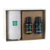 SnugZ Invigorate Electronic Diffuser & Two Essential Oils in Gift Box