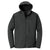 Nike Men's Black Therma-FIT Textured Fleece Full-Zip Hoodie
