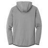 Nike Men's Grey Therma-FIT Textured Fleece Full-Zip Hoodie