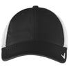Nike Black/White Dri-FIT Mesh Back Cap
