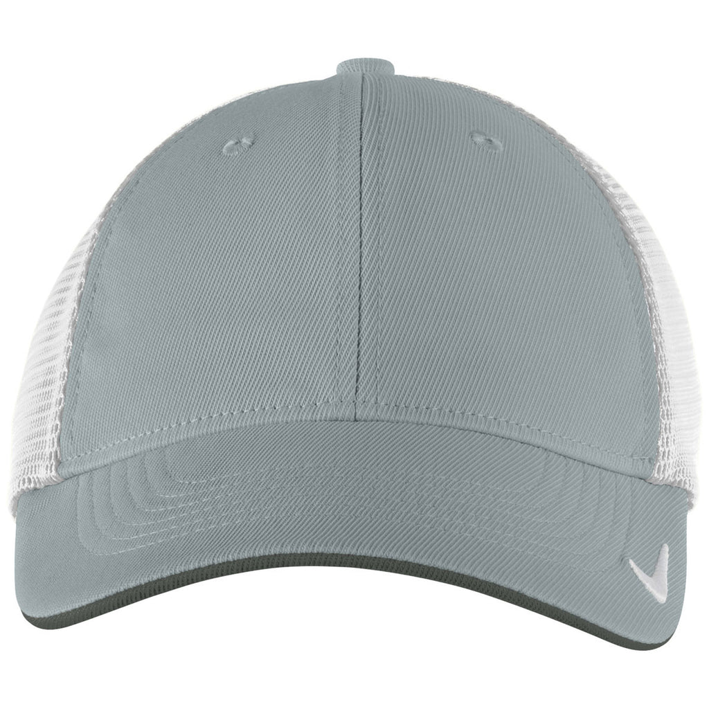 Nike Cool Grey/White Dri-FIT Mesh Back Cap