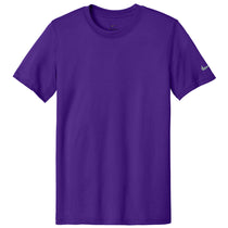Nike Men's Court Purple Swoosh Sleeve rLegend Tee