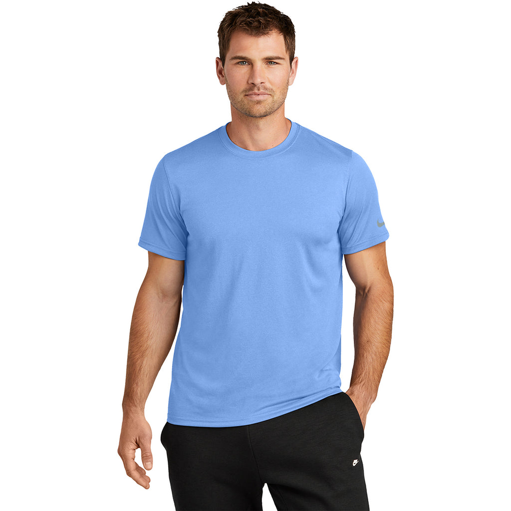 Nike Men's Valor Blue Swoosh Sleeve rLegend Tee