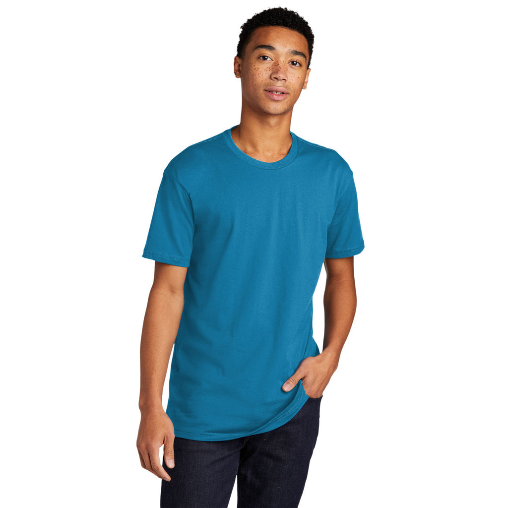 Next Level Unisex Turquoise Cotton Tee