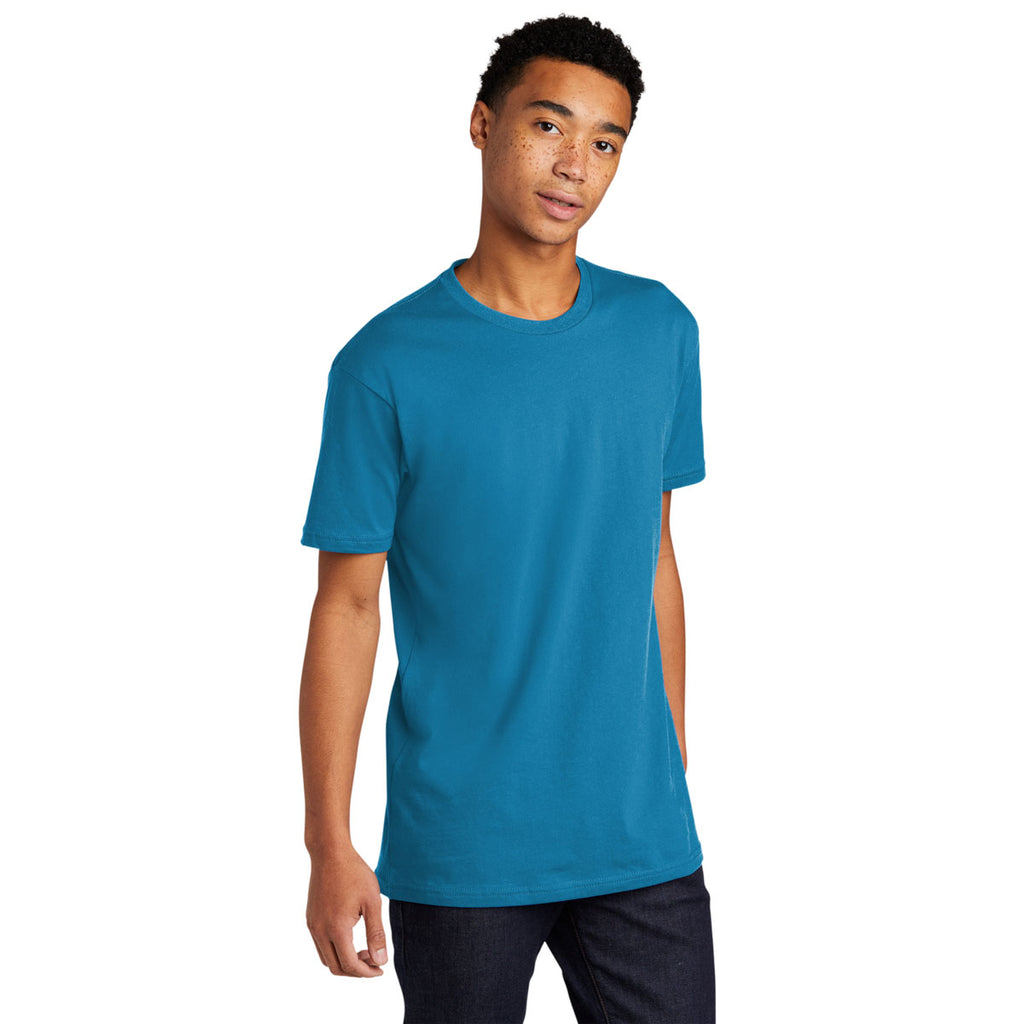 Next Level Unisex Turquoise Cotton Tee