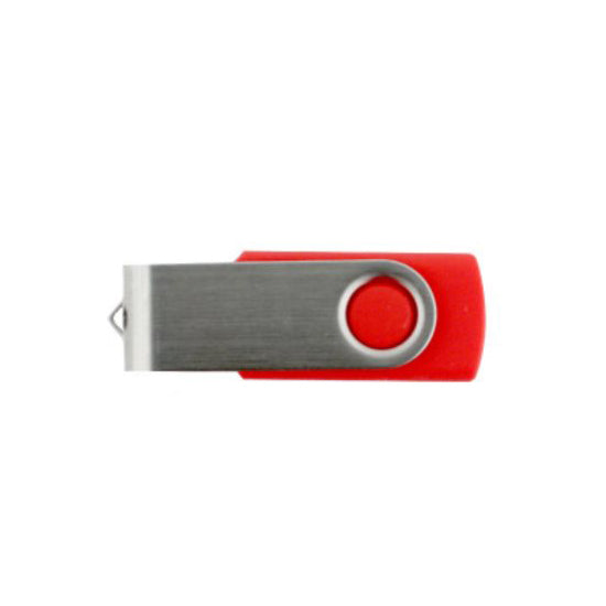 K & R Red Rotating USB - 4GB