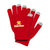 K & R Red Conduct Touchscreen Compatible Glove