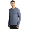 OGIO Men's Blue Indigo Heather Endurance Force Long Sleeve Tee