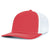 Pacific Headwear Red/White/RedContrast Stitch Trucker Pacflex Snapback Cap