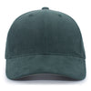 Pacific Headwear Dark Green Hybrid Corduroy Dad Cap