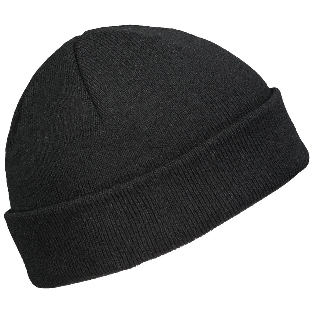 Pacific Headwear Black Fisherman Beanie