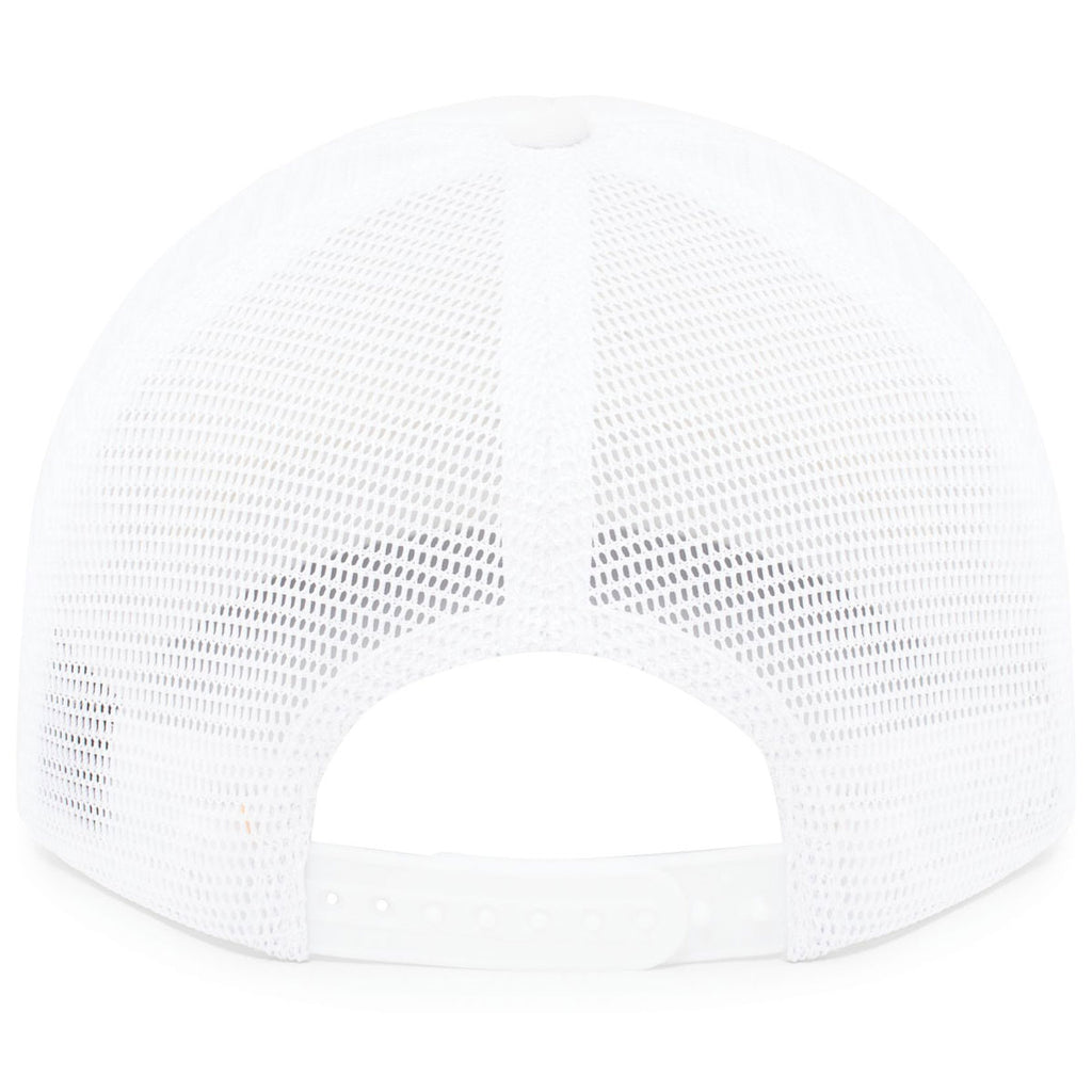 Pacific Headwear White/Black Foamie Fresh Trucker Cap