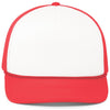 Pacific Headwear White/Red/Red Foamie Fresh Trucker Cap