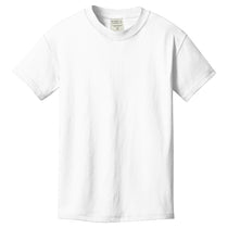 Port & Company Youth White Pigment-Dyed Tee