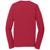 Port & Company Men's Red Long Sleeve Performance Blend Tee