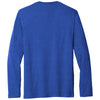 Port & Company Men's True Royal Heather Long Sleeve Fan Favorite Blend Tee