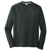 Port & Company Men's Jet Black Performance Fleece Crewneck Sweatshirt