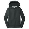 Port & Company Youth Jet Black Performance Fleece Pullover Hooded Sweatshirt