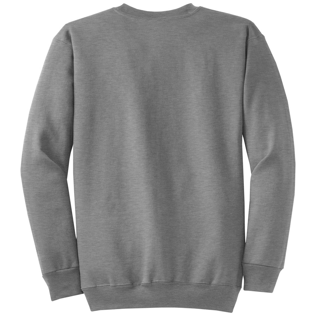 Port & Company Men's Athletic Heather Core Fleece Crewneck Sweatshirt