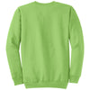 Port & Company Men's Lime Core Fleece Crewneck Sweatshirt