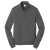 Port & Company Men's Charcoal Fan Favorite Fleece 1/4-Zip Pullover Sweatshirt