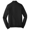 Port & Company Men's Jet Black Fan Favorite Fleece 1/4-Zip Pullover Sweatshirt