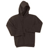 Port & Company Men's Dark Chocolate Brown Essential Fleece Pullover Hooded Sweatshirt