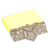 Post-It Canary Yellow Custom Printed Angle Note Pads-Diamond 4