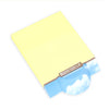 Post-It Canary Yellow Custom Printed Angle Note Pads-Circle 4