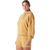 Glyder Women's Dijon Vintage Oversized Cropped Hoodie