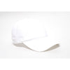 Pacific Headwear White Unstructured Adjustable Washed Cotton Cap
