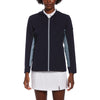 Perry Ellis Women's Peacoat Navy Full Zip Jacket