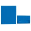 Primeline Blue-Reflex 2 Pocket Folder with Business Card Slots