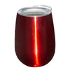 Primeline Red 10 oz. Stemless Vacuum Wine Tumbler with Lid