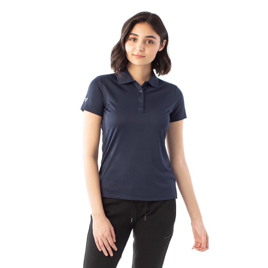 Levelwear Women's Navy Lotus Polo