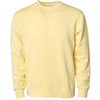 Independent Trading Co. Unisex Pigment Yellow Dyed Crew Neck