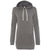 Independent Trading Co. Women's Nickel Special Blend Hooded Pullover Dress
