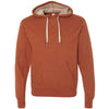 Independent Trading Co. Unisex Burnt Orange Heather Midweight French Terry Hooded Pullover Sweatshirt