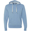 Independent Trading Co. Unisex Sky Heather Midweight French Terry Hooded Pullover Sweatshirt