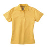 Page and Tuttle Women's Yellow Pique Polo